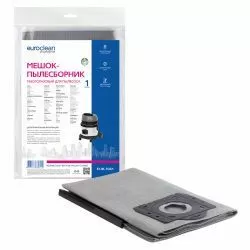 Мешок-пылесборник Euroclean многоразовый с пластиковым зажимом для ANNOVI REVERBERI, EINHELL, DELVIR и др.