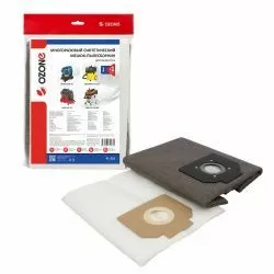 Мешок-пылесборник Ozone многоразовый на молнии для BOSCH, DEWALT, FLEX и др.