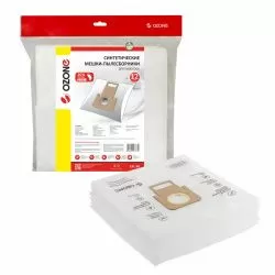 Мешки-пылесборники Ozone синтетические 12 шт + 2 микрофильтра для THOMAS