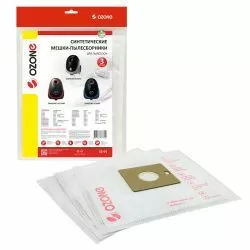 Мешки-пылесборники Ozone синтетические 3 шт для SAMSUNG