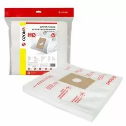 Мешки-пылесборники Ozone синтетические 12 шт + 2 микрофильтра для BOSCH, PRIVILEG, PROFILO и др.