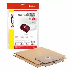 Мешки-пылесборники Ozone бумажные 2 шт для ROWENTA