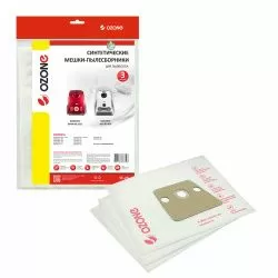 Мешки-пылесборники Ozone синтетические 3 шт для ROWENTA