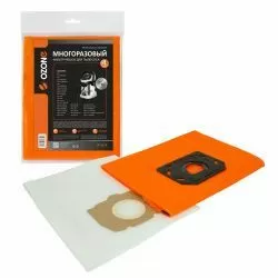 Фильтр-мешок Ozone многоразовый c высокой степенью защиты HEPA-фильтра, с текстильной застежкой для KARCHER