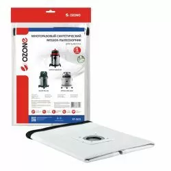 Мешок-пылесборник Ozone многоразовый для BAIYUN, COMET, DELVIR и др.