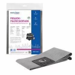 Мешок-пылесборник Euroclean многоразовый с пластиковым зажимом для COLUMBUS, COMAC, DELVIR и др.