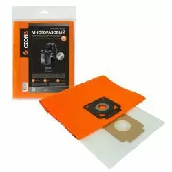 Фильтр-мешок Ozone многоразовый c высокой степенью защиты HEPA-фильтра, с текстильной застежкой для KARCHER