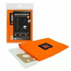 Мешок-пылесборник Ozone многоразовый c высокой степенью защиты HEPA-фильтра, с текстильной застежкой для NILFISK