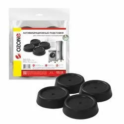 Антивибрационные подставки Ozone CMA-14B, черные круглые