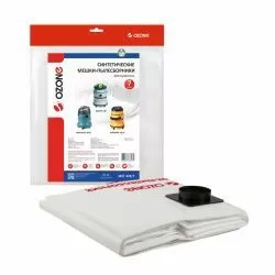 Мешки-пылесборники Ozone синтетические 7 шт для GISOWATT, MAKITA