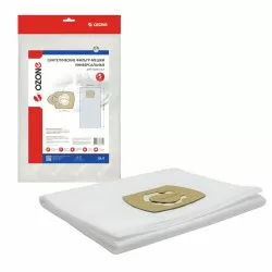 Универсальные синтетические фильтр-мешки Ozone, диаметр фланца 58-70 мм, до 20 л, 5 шт