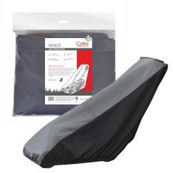 Чехол Cofra для газонокосилки, серый/черный, 1300х55х1200